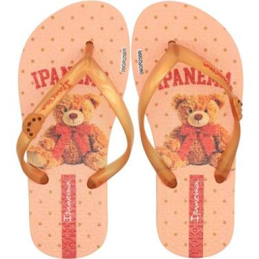 Imagem de Chinelo de Dedo infantil Ipanema Hype Confortavel Menina, Nude, 25/26