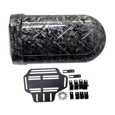 Imagem de Mqetly Caixa lateral para motocicleta, caixa de ferramentas para reparo de motocicleta para DS525x R1250GS, Textura