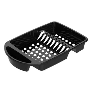 Imagem de Escorredor De Louças Para Pratos Copos Talheres - Preto