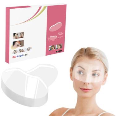 Imagem de Viseira de chuveiro, protetor facial e ocular EBANKU, 200 unidades par