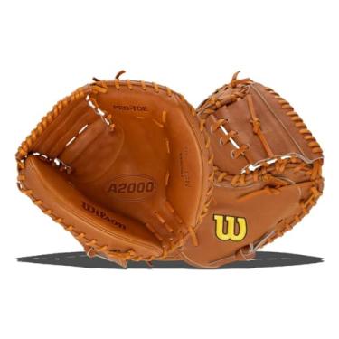Imagem de Wilson Luva de apanhador de beisebol 2024 Baseball Classics Series A2000 M23 85.1 cm - arremesso para a mão direita, bronze selim