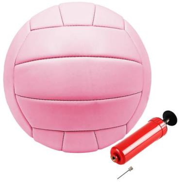 Imagem de PVC impermeável de voleibol ABAJI tamanho 5 oficial com bomba