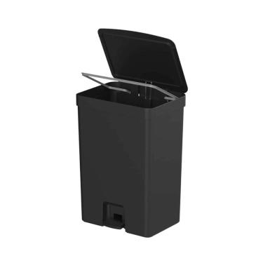 Imagem de Lixeira De Pedal Trium 50L Preto - Ou