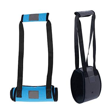 Imagem de Arreio de suporte para cães S-Lifeel com alça para cães mais velhos ou lesões, pernas com parte traseira fraca, alça ajustável para cães, suporte de perna esquerda, cinto para levantamento de cães, arnês de mobilidade para cães e lesões.