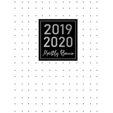 Imagem de 2019 2020 monthly planner: two year planner big size 8.5" x 11" : Monthly Planner (January 2019 – December 2020), Calendars, motivation/inspired/Goal Agenda Planners, to do list, Contacts