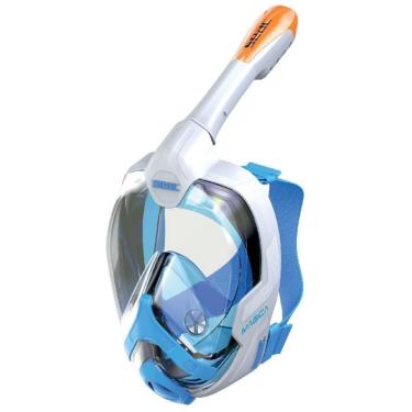 Imagem de SEAC Máscara de snorkel de rosto inteiro Magica, White/Orange, Small/Medium