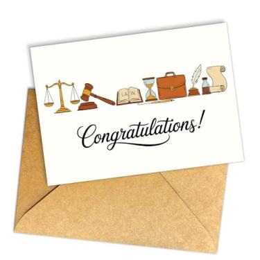 Imagem de Podagree Parabéns para graduação de advogado – presente engraçado para graduação em direito, advogado, profissional jurídico, futuro advogado, ensino médio ou universitário – solteiro 14 x 20 cm com