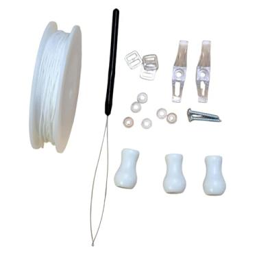 Imagem de Bothyi Kit de substituição de cordão para persianas, acessórios, montagem, peças de reposição, fácil de instalar, produto profissional de,