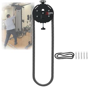 Imagem de CNAOHGHN Corda De Treinamento Infinita Para Academia, Carga: 150kg, Com ResistêNcia AjustáVel (0~30kg), Treinamento De ForçA De Pegada, BraçOs, Costas E CoordenaçãO Motora