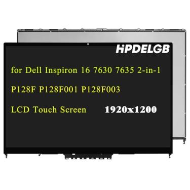 Imagem de HPDELGB Substituição para Dell Inspiron 16 7630 7635 P128F P128F001 P128F003 LCD Touch Screen Digitalizador de Substituição 40.6 cm 1920x1200 IPS 30pin LCD Display (somente para tela não OLED)