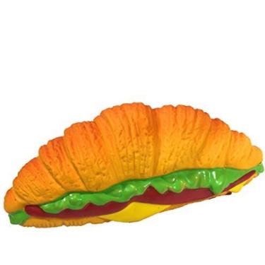 Imagem de Want CHEW Sanduíche submarino de brinquedo de látex para cães, 15,5 cm