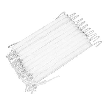 Imagem de aqxreight 10 Peças Gancho de Escalada de Plantas Suporte de Tomate J Gancho Ganchos de Jardim Para Plantio de Jardinagem, Feito de Nylon Premium e Material de Fio de Aço Galvanizado, Muito