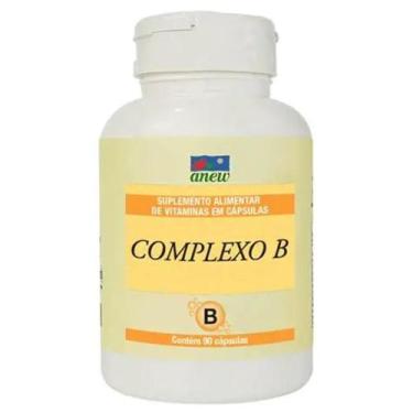 Imagem de Complexo B Anew 90 cápsulas suplemento natural