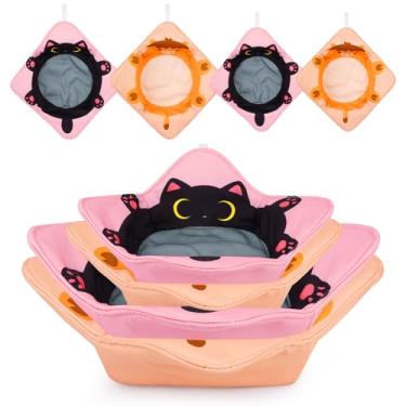 Imagem de Leokawin Suporte aconchegante para microondas, 4 peças, seguro para micro-ondas, resistente ao calor, para comida quente, tigela de sopa de animais fofos, aconchegantes para pratos quentes e frios