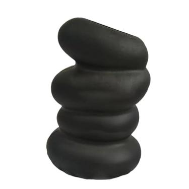 Imagem de Fenteer Vaso de flores decorativo, elegante, para arranjos florais, ideal para cozinha, quarto, mesa de centro, sala de estar e mesa de jantar.