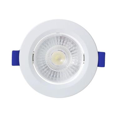 Imagem de Spot De Led Embutir Slim Mr16 Redondo 6w Bivolt Blumenau 6500k Luz Fria