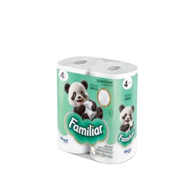 Imagem de PAPEL HIGIÊNICO FAMILIAR 4 ROLOS FS 30M 16X4