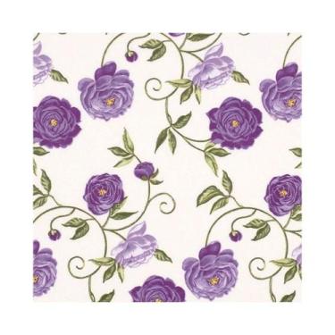 Imagem de Guardanapo de Papel Peônias Lilás Ti-Flair 24x24cm