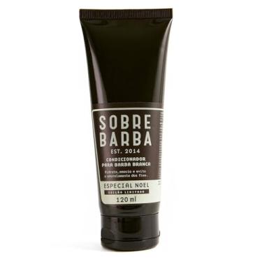Imagem de Condicionador Para Barba Branca - Especial Noel 120Ml, Sobrebarba, Marrom