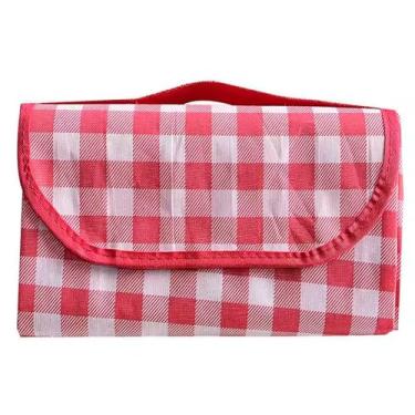 Imagem de Tapete Grande Piquinique Praia Toalha Impermeável Dobrável 2x2 Metros Esteira Camping Ar Livre Acampamento