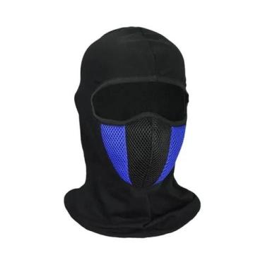Imagem de Balaclava Respirável Para Motocicleta, Máscara De Rosto Para Capacete,