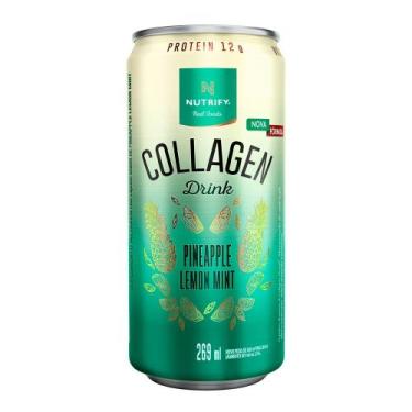 Imagem de Colágeno Collagen Drink Nutrify 269ml 6 unidades, Abacaxi com Hortelã 