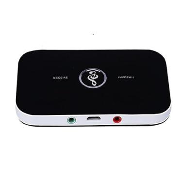 Imagem de Adaptador de Áudio Sem Fio B6 5 0 Receptor Transmissor 2-em-1 Estéreo para TV Computador Telefone Móvel
