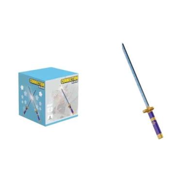 Imagem de Espada Samurai, Lâmina Ninja, Katana, Faca Borboleta, Blocos De Montar