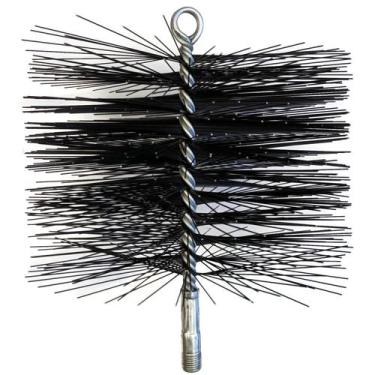 Imagem de Escova de limpeza de chaminés Midwest Hearth 23 cm, aço redondo