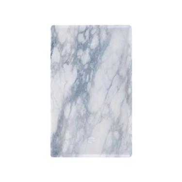 Imagem de Wassud Placa de cobertura de interruptor de luz de fundo de mármore branco, capas de tomada de interruptor único, placa de parede, decoração de casa, sala de estar, quarto, decoração