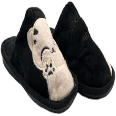 Imagem de Pantufa Gatinho Infantil Preto Tam. 30/31