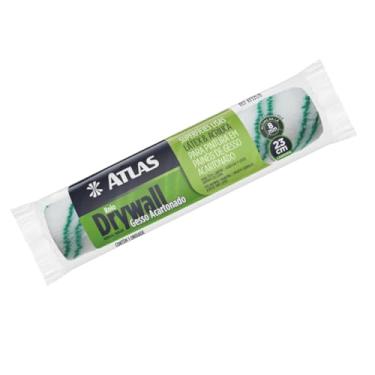 Imagem de Rolo de Lã Sintética 23cm Poliamida 8mm Para Drywall Pintura em Paredes Lisas | Atlas