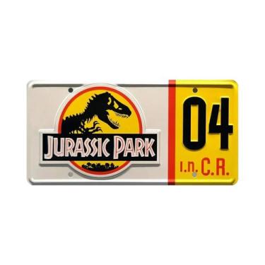 Imagem de Placa De Metal Vintage Jurassic Park Para Decoração De Clubes, Bares, 