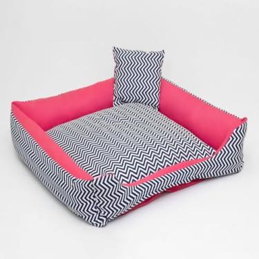 Imagem de Cama Pet Luxo e Impermeável Extra Grande – Máximo Conforto para Cães (Collor Rosa)