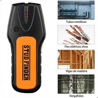 Imagem de Detector De Parede Scanner Metal Madeira Fios Viga Lorben
