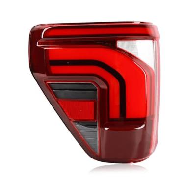 Imagem de Luzes traseiras de LED com montagem de ponto cego compatível com Ford F150 2024 2025 com balanças integradas estilo original substituição para FO2818161 RL3Z13405C