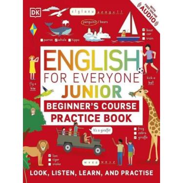 Imagem de English for everyone junior beginner's practice book