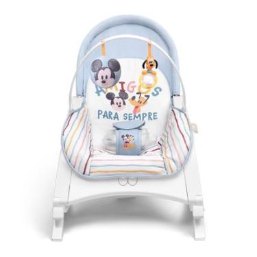 Imagem de Cadeira de Descanso e Balanço Musical Happy Hop Mickey 0-20Kg Azul- BB383OUT [Remanufaturado] BB383OUT