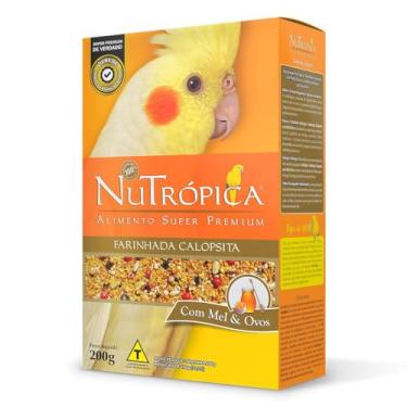 Imagem de NuTrópica Farinhada Calopsita com Mel, Ovos e Frutas - 200 g