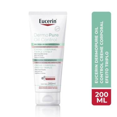 Imagem de Creme Corporal Eucerin DermoPure Oil Control Efeito Triplo 200ml