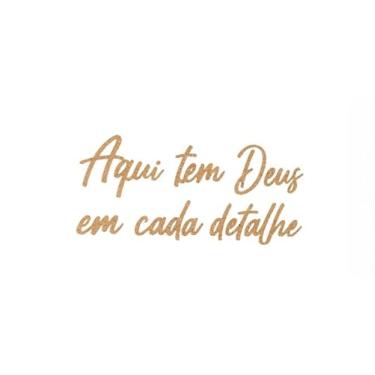 Imagem de Quadro Decorativo Sala ou Quarto Frase Decorativa em MDF 3mm Preto Decorativo e Esteticamente Agradável Adequado para Quartos e Salas de Estar(Cru)