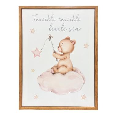 Imagem de Quadro Decorativo Laço Bebê 40x30 cm (Urso pescador)