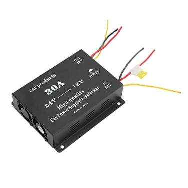 Imagem de Acouto Conversor Profissional DC24V para 12V Com Curto-circuito - Módulo de Carros, ônibus, Caminhões e Dispositivos Eletrônicos - Sem Ruído, Redutor de Tensão Leve Com Fabricação Avançada de Chips