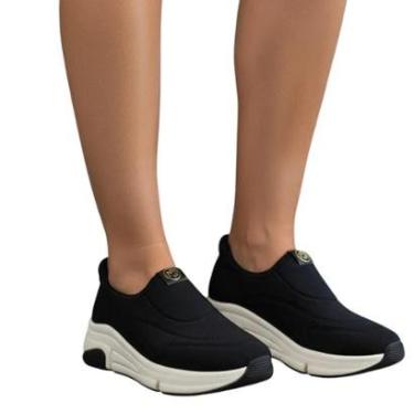 Imagem de Tênis Feminino Slip On Sola Média Ultra Confortável Modare 7401107-Feminino