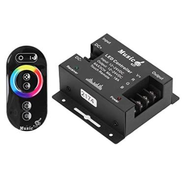 Imagem de GLOGLOW Controle Remoto de Luz de Tira RGB Controlador de LED, Controle de Toque Capacitivo RF Sincronização Remota de Música para Luzes de Tira RGB Módulos de Luzes de Painel Interruptores e Soquetes