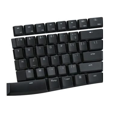 Imagem de Perixx Conjunto de teclado de substituição PERIBOARD-835 - Teclas divididas do lado direito incluídas - Compatível com modelos Clicky BL, Tátil BR e Linear RD - O teclado numérico e as teclas do lado