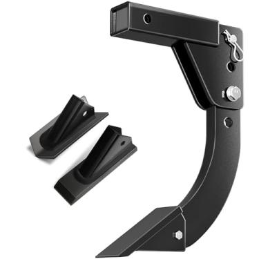 Imagem de A valetadeira montada no engate serve para engate de 3 pontos, subsolador resistente, cortador de grama de engate para trator ATV/UTV, arado de haste de vala ajustável de 40,64 cm, escavador de