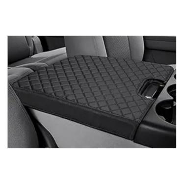 Imagem de QianBao Capa de apoio de braço de couro para console central compatível com Chevrolet Silverado Sierra Yukon Tahoe Suburban, GMC Sierra & Yukon 2007-2013, somente console de assento de salto