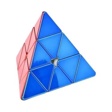 Imagem de Cubo Mágico Magnético 3X3 Profissional SengSo Metal Sem Adesivos Brinq