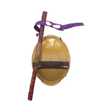 Imagem de Conjunto De Casco De Tartaruga Das Tartarugas Ninja Mutantes Para Meni